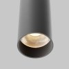Lampa wisząca minimalistyczna LED aluminium czarna nad stół do jadalni do salonu Focus LED Maytoni P072PL-L12B3K-1