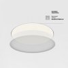  Lampa sufitowa LED nowoczesna aluminium biała ZON MAYTONI C032CL-90W3K-RD-W