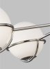 Lampa Wisząca Szklane kule FEISS Apollo FE-APOLLO5-PN Polerowany nikiel