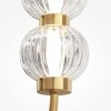Złoty Kinkiet Ścienny Glamour LED AMULET MOD555WL-L11G3K MAYTONI