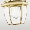 Złota lampa wisząca zewnetrzna ogrodowa szklana retro WHITLEY P01064AU