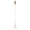 Minimalistyczna lampa wisząca Montiela Italux PND-34374-1-HBR nad stół wyspę