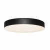 Plafon sufitowy czarny LED okrągły minimalistyczny nowoczesny tworzywo sztuczne Lumos C0270 MAXLIGHT