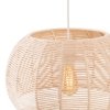 Biała Lampa Wisząca Bawełniana PRASLIN P0583 MAXLIGHT