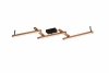 Nowoczesny plafon led 36W 2700-6000K na pilota BELLARI TRIO 626410530