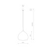 Naturalna Lampa Wisząca Rattanowa BOHO L 11152 Nowodvorski Lighting