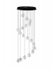 Nowoczesna Molekularna Lampa Wisząca Salonowa Białe Kule LUCES EXCLUSIVAS CHEPEN LE44427