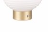 Dekoracyjna Lampka Stołowa LED W Kolorze Mosiądz Szklany Klosz EARL R57771101 RL