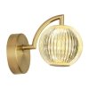 Kinkiet ścienny złoty Glamour Brillant LP-3303/1W GD Light Prestige 