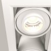Biała Oprawa Wpuszczana Downlight Metal Modern Maytoni DL093-02-10W3K-W