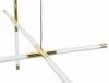 Nowoczesna designerska złota lampa wisząca LED geometryczna pręty MIKADO S MSE1501100487 MOOSEE King Home