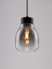 Nowoczesna Lampa Wisząca Czarna Minimalistyczna Szklana MOCHE LE44340 LUCES EXCLUSIVAS