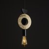 Nowoczesna Lampa Wisząca Drewniana W Stylu Boho DROPS WOOD F 11180 Nowodvorski Lighting