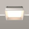 Biała Oprawa Wpuszczana Do Łazienki Downlight Okno Maytoni DL056-24W3-4-6K-W