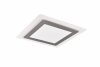 Nowoczesny Dekoracyjny srebrny Plafon LED MORGAN 641510207 TRIO pilot w zestawie
