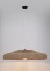  Nowoczesna rustykalna lampa wisząca z raffi beżowa dekoracyjna organiczna forma boho KANDA 80 0828087 BIZZOTTO King Home