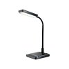 Nowoczesna Czarna Lampka Biurkowa LED MAGNUM BL007 NILSEN