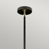 Abażurowa retro lampa wisząca Balance BALANCE-P-BKPN Czarna / Polerowany nikiel