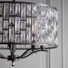 Kryształowa Lampa Wisząca Glamour Ciemny Brąz BELLE 69391 ENDON