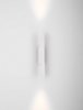 Minimalistyczny Biały Kinkiet Dekoracyjny Podświetlający Ścianę Luces Exclusivas VELASCO LE44921