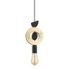 Nowoczesna Lampa Wisząca Drewniana W Stylu Boho DROPS WOOD F 11180 Nowodvorski Lighting