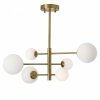 Lampa wisząca do salonu do jadalni Bolti PLC0103-GD Yaskr złota G9