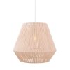 Biała Lampa Wisząca Bawełniana PRASLIN P0584 MAXLIGHT