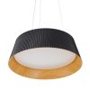 Czarna lampa wisząca FRILL LED 45 cm ST-DL6487-BK Step Into Design