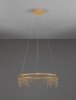 Elegancka Złota Lampa Wisząca w Kształcie Okręgu Glamour Luces Exclusivas HUARAZ LE44455