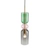 Lampa wisząca nowoczesna szklany kolorowy klosz designerski regulacja wysokości PASTELLO ST-DN399B Step Into Design