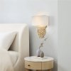 Lampa ścienna kinkiet 2-płomienny nowoczesny dworkowy metalowy beżowy Albero MAYTONI H034-WL-02-R