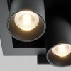 Czarna Nowoczesna Oprawa Sufitowa Wpuszczana Downlight Maytoni DL094-02-7W3K-B LED 14W