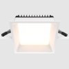  Lampa wbudowana wpuszczana w sufit LED kwadratowa aluminiowa biała Okno MAYTONI DL056-18W4K-W