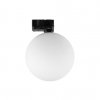 Nowoczesna oprawa świetlna reflektor na szynoprzewód 3 fazowy szklana biała kula SNOWBALL 11296 Nowodvorski Lighting