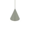 Zielona lampa wisząca stożkowa ZENITH XS sage green 11492 Nowodvorski Lighting