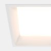  Lampa wbudowana wpuszczana w sufit LED kwadratowa aluminiowa biała Okno MAYTONI DL056-18W4K-W