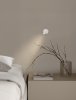 Kinkiet ścienny LED aluminiowy biały regulowany do czytania tuba minimalistyczny uniwersalny TINVALO LE45532 Luces Exclusivas
