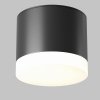 Lampa sufitowa plafon minimalistyczna klasyczna aluminium czarna tuba Pauline MAYTONI C087CL-GX53-B