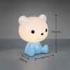 Nowoczesna lampa stołowa nocna LED dziecięca niebieska dekoracyjna na komodę biurko zmiana kolorów CUTIE R57991112 Rl