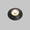 Czarna Oprawka Wpuszczana Downlight Round Maytoni DL058-7W3K-B