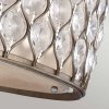 Kryształowy Plafon Lucia Feiss FE-LUCIA-6SF-L lampa salonowa, do sypialni/ Oksydowany srebrny Glamour
