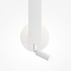 Minimalistyczny biały kinkiet ścienny LED Combo Maytoni MOD214WL-L8W3K1