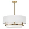 Lampa wisząca Graham Hinkley HK-GRAHAM-L-LCB Lakierowany mosiądz w stylu Art Deco