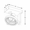 Nowoczesna lampa sufitowa Zuma Line  ACGU10-181-N MASTER SPOT