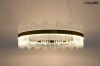 Kryształowa złota lampa wisząca LED w stylu glamour FLORENS 60 GOLD MSE010100363 Moosee
