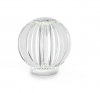 Lampa Stołowa Chrom Glamour LED Kryształowa DIAMOND TL1 343488 IDEAL LUX