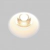 Biała Oprawka Wpuszczana Downlight Round Maytoni DL058-7W3K-TRS-W