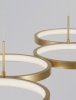 Lampa Wisząca Obręcze Złote GARCIA LE42828 LUCES EXCLUSIVAS 