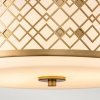 Designerska lampa wisząca Ziggy Elstead Lighting ZIGGY-2P-M-LG Lakierowane złoto