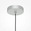 Lampa wisząca minimalistyczna aluminium srebrna nad stół do jadalni do salonu tuba Pro Focus Maytoni MOD161PL-01CM1